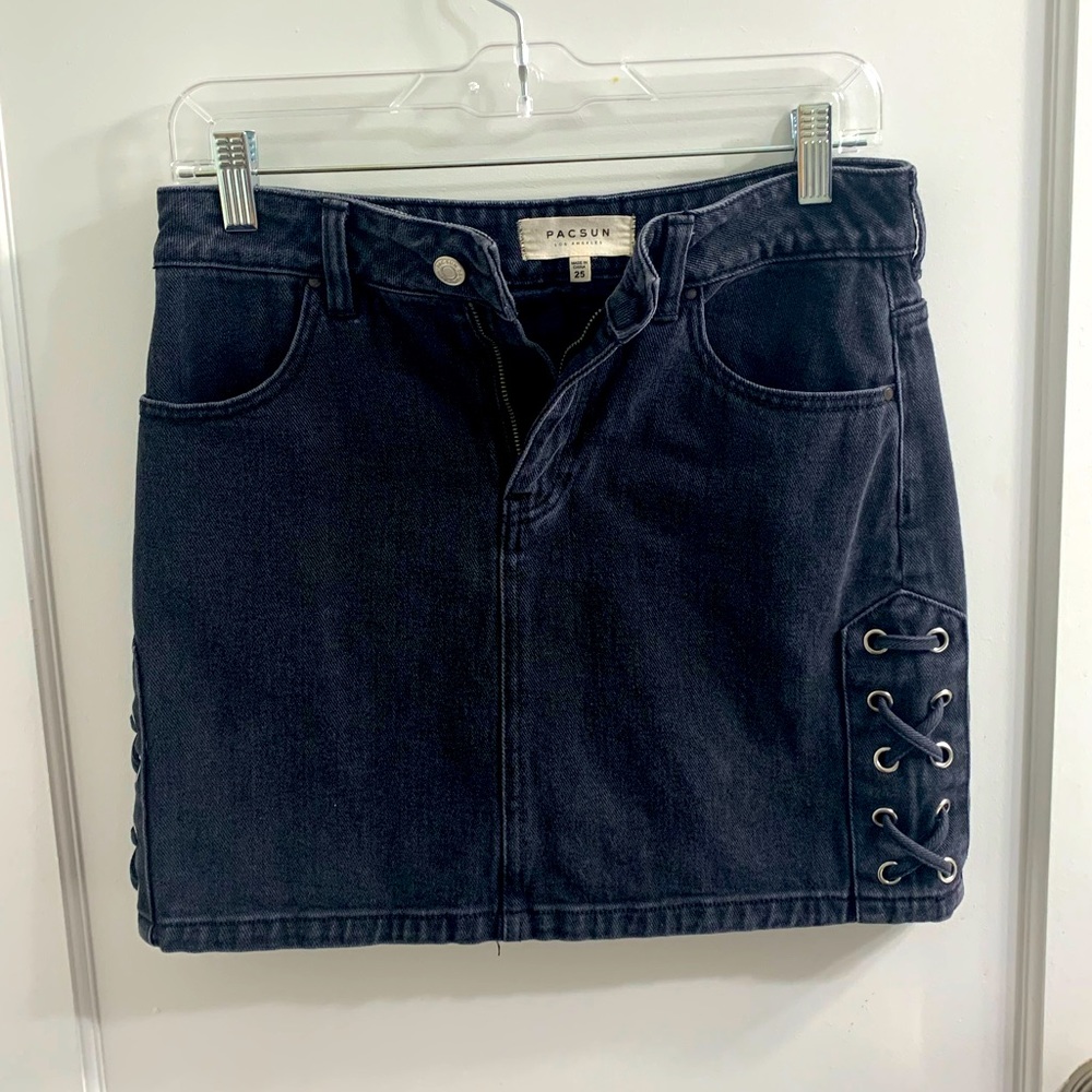 PacSun Jean Skirt